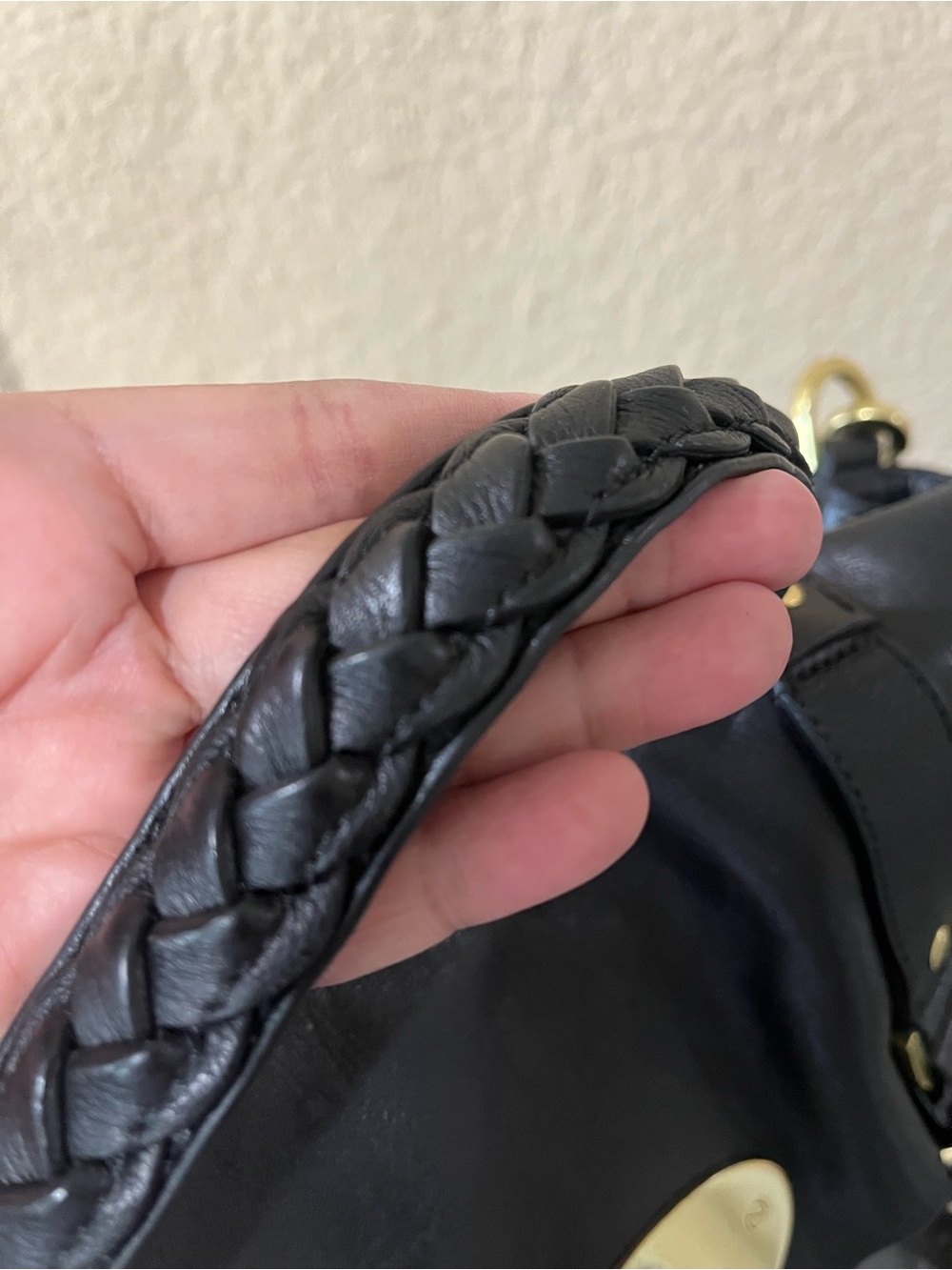 MULBERRY BLACK LEATHER ALEXA - Picture 3 of 16